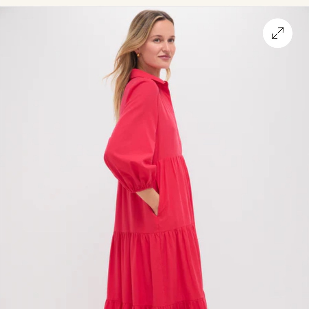 Pomander Place Red Mabel Dress.